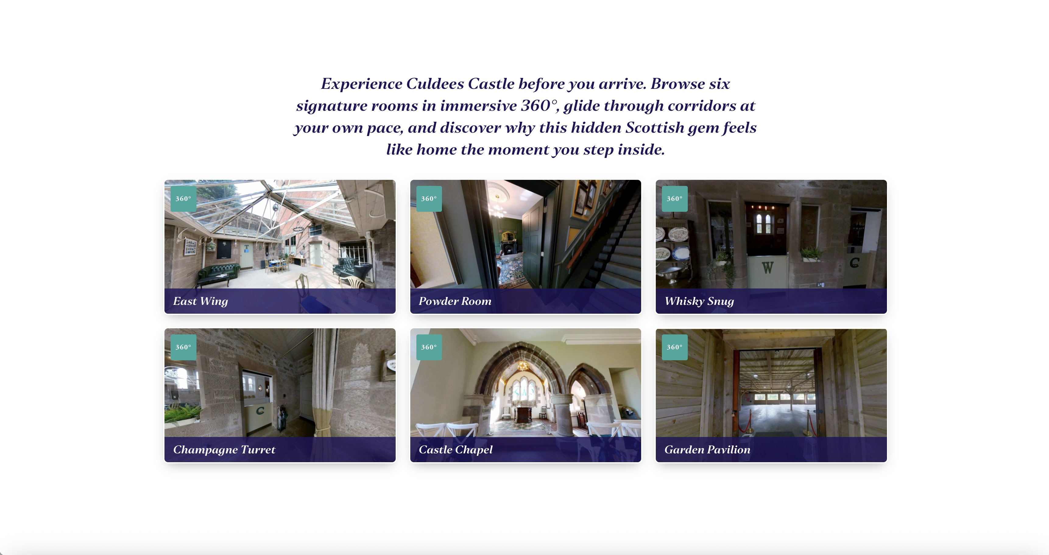 Culdee’s Castle website page